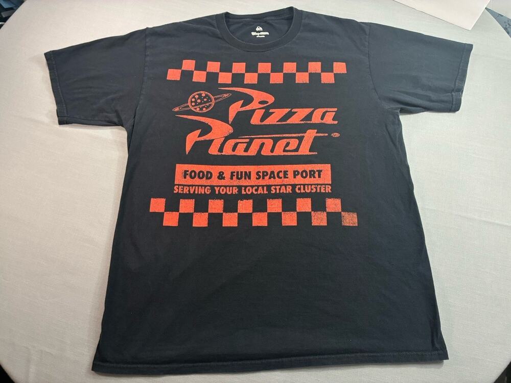 Disney Pixar Toy Story Pizza Planet T-Shirt Size Large